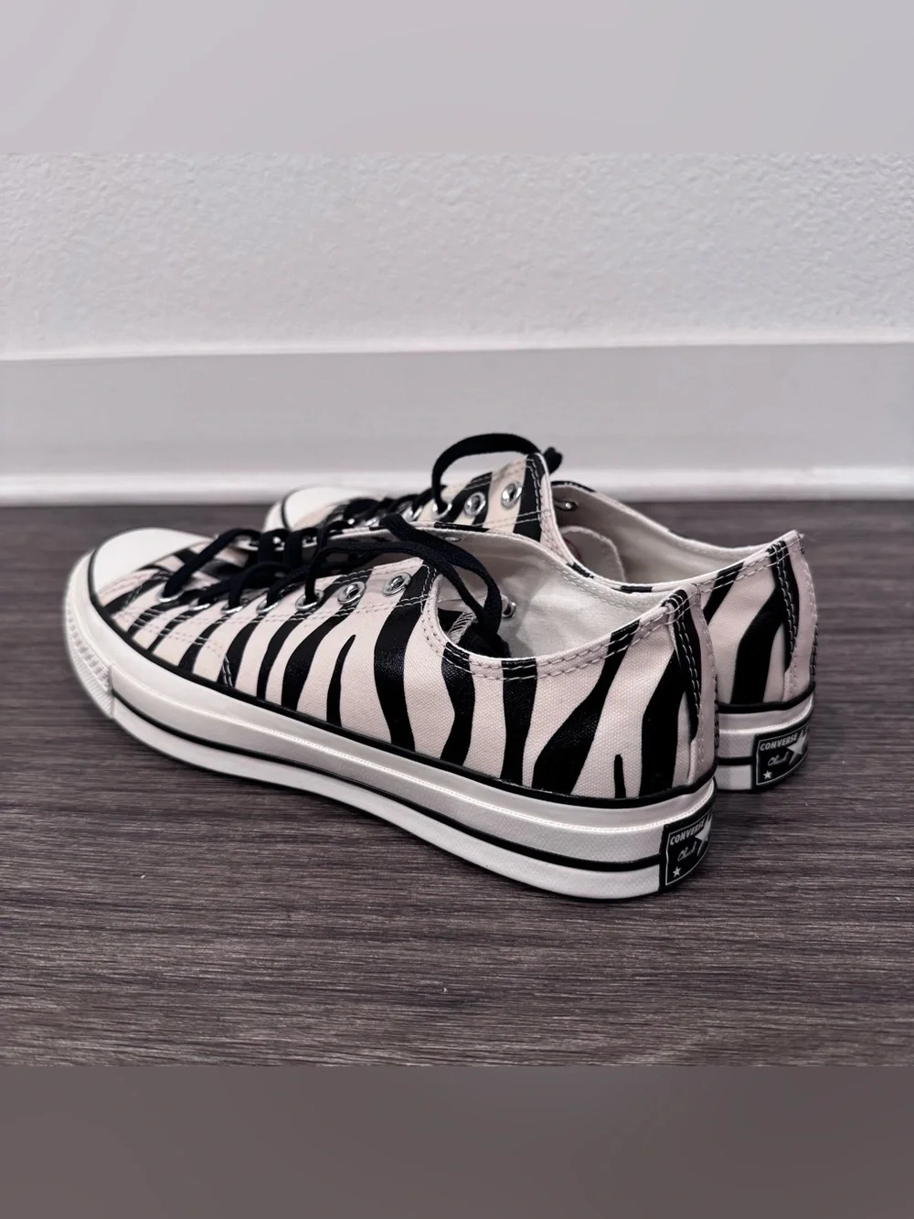 Converse Chuck 70 Glow-In-The-Dark Zebra Print sz 10, 10.5 - Picture 5 of 5